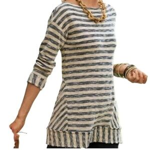 Soft Surroundings striped Marianna tunic size medium‎